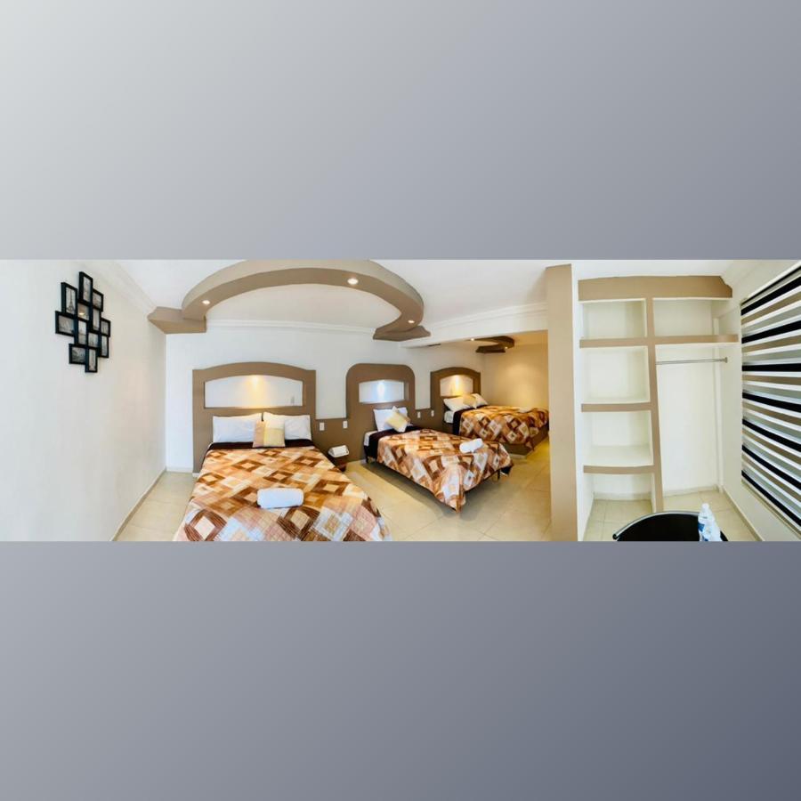 Hotel Caudillos Inn Emiliano Zapata  ภายนอก รูปภาพ